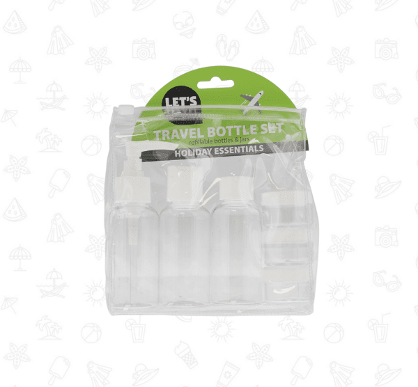 LET’S TRAVEL Refillable Bottle Set