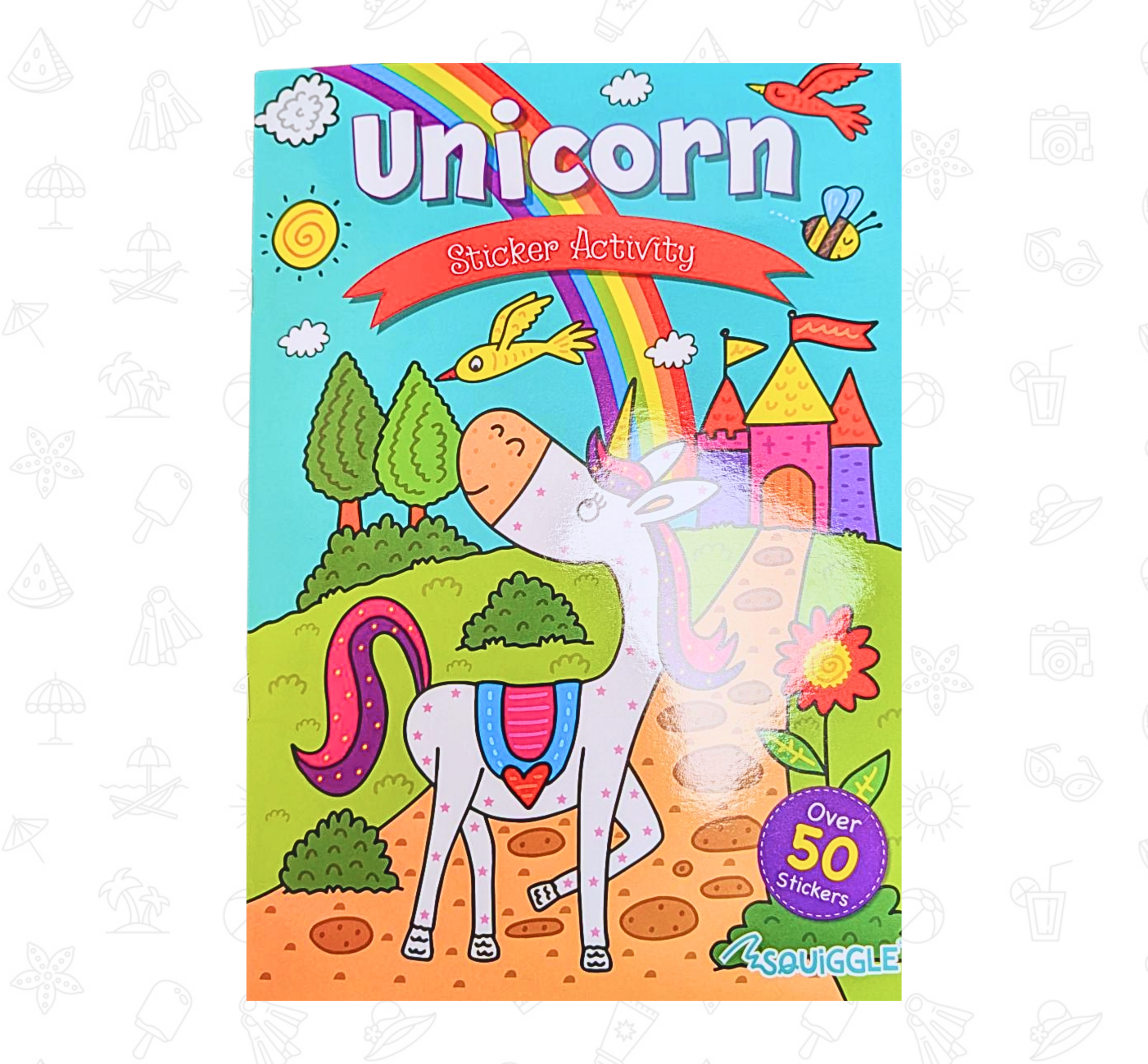 The Squiggle My Fun Sticker Activity Book – Unicorn & Princess - Image 2