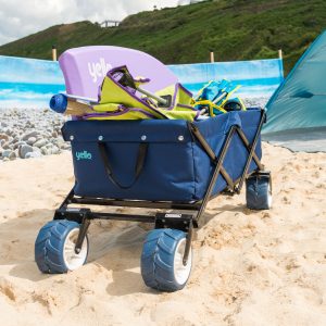 Yel Foldable Trolley - Blue