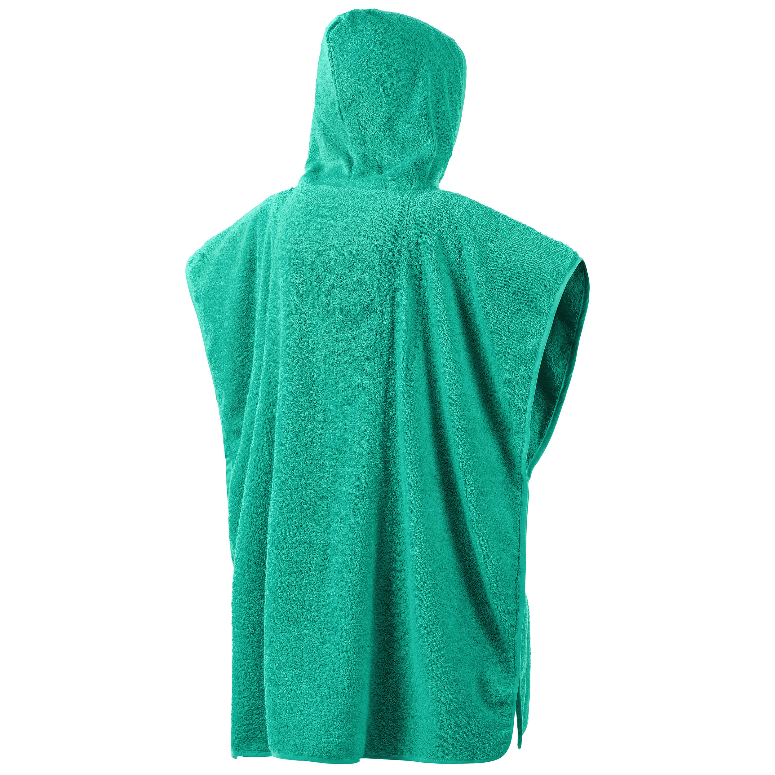Yello Kids Cotton Poncho Changing Robe - Green - Image 2
