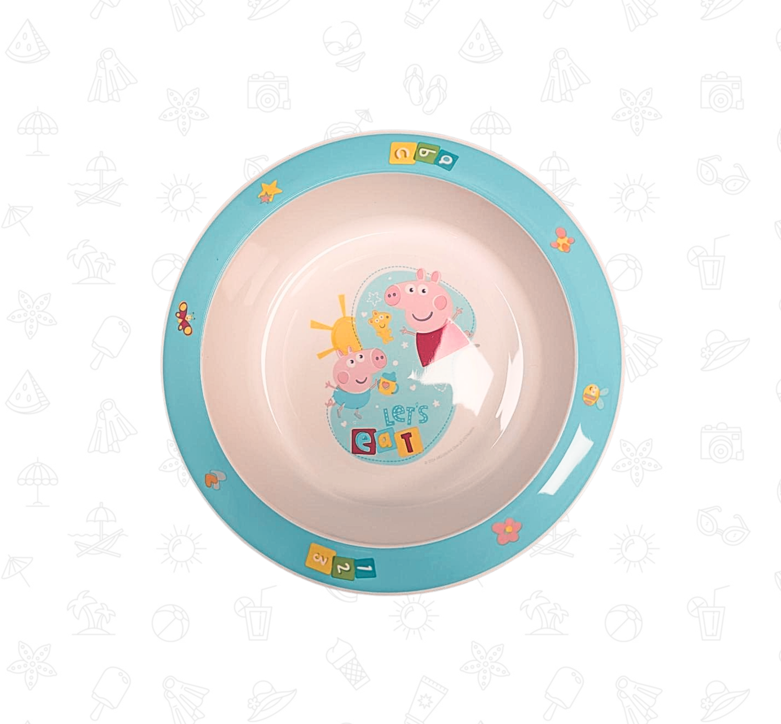 Peppa Pig Grow With Peppa Plate