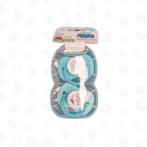 Peppa Pig Grow with Peppa Soothers 2 Pack - Blue