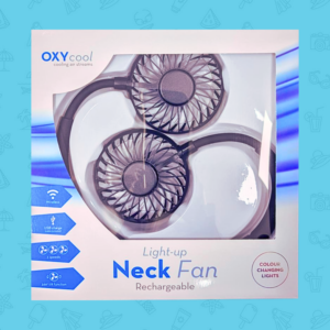Portable Neck Fan With Lights