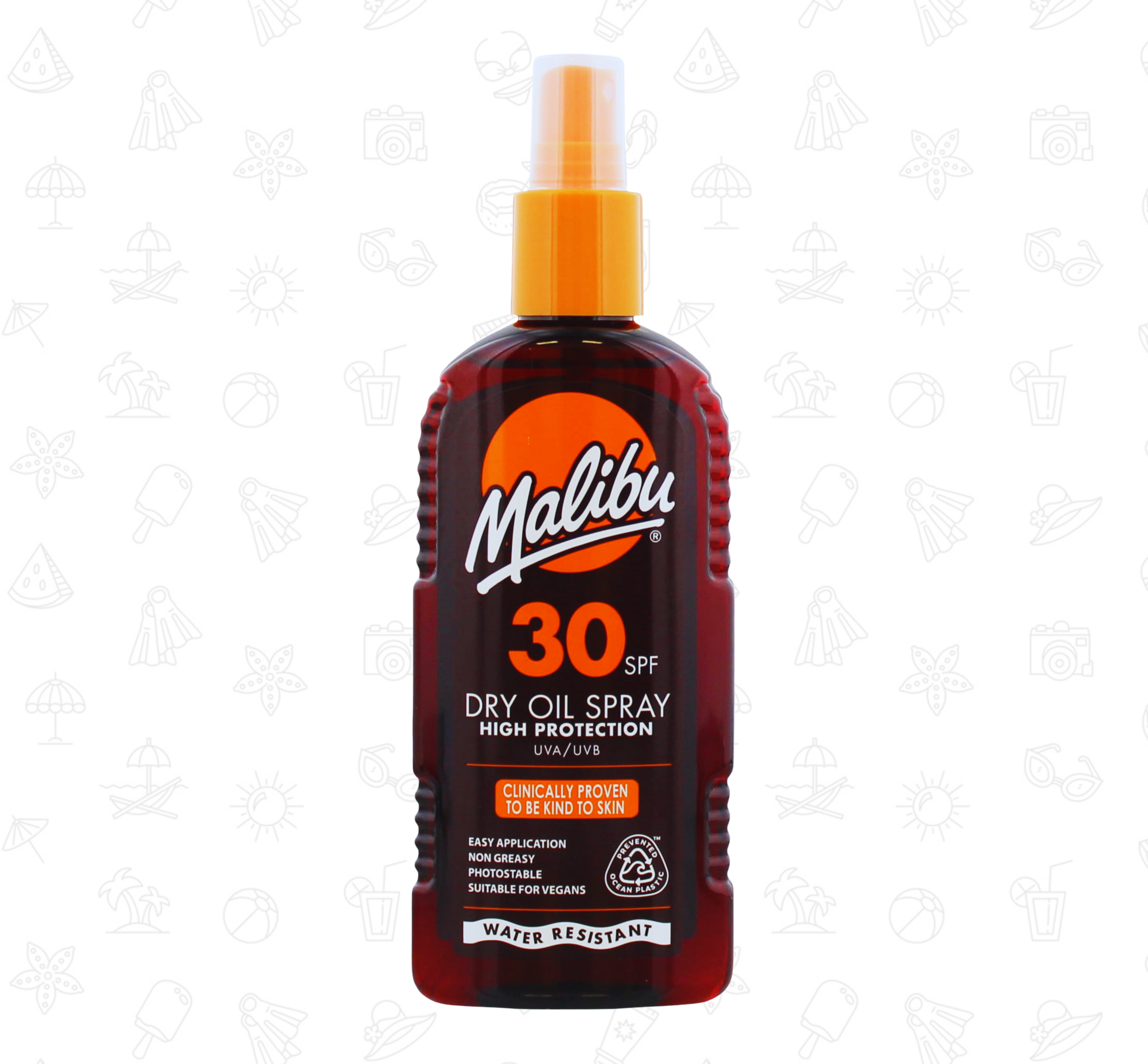 Malibu Dry Oil Spray - SPF30