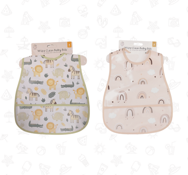 Baby Wipe Clean Baby Bib