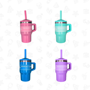 Kids Double Walled Tumbler with Handle