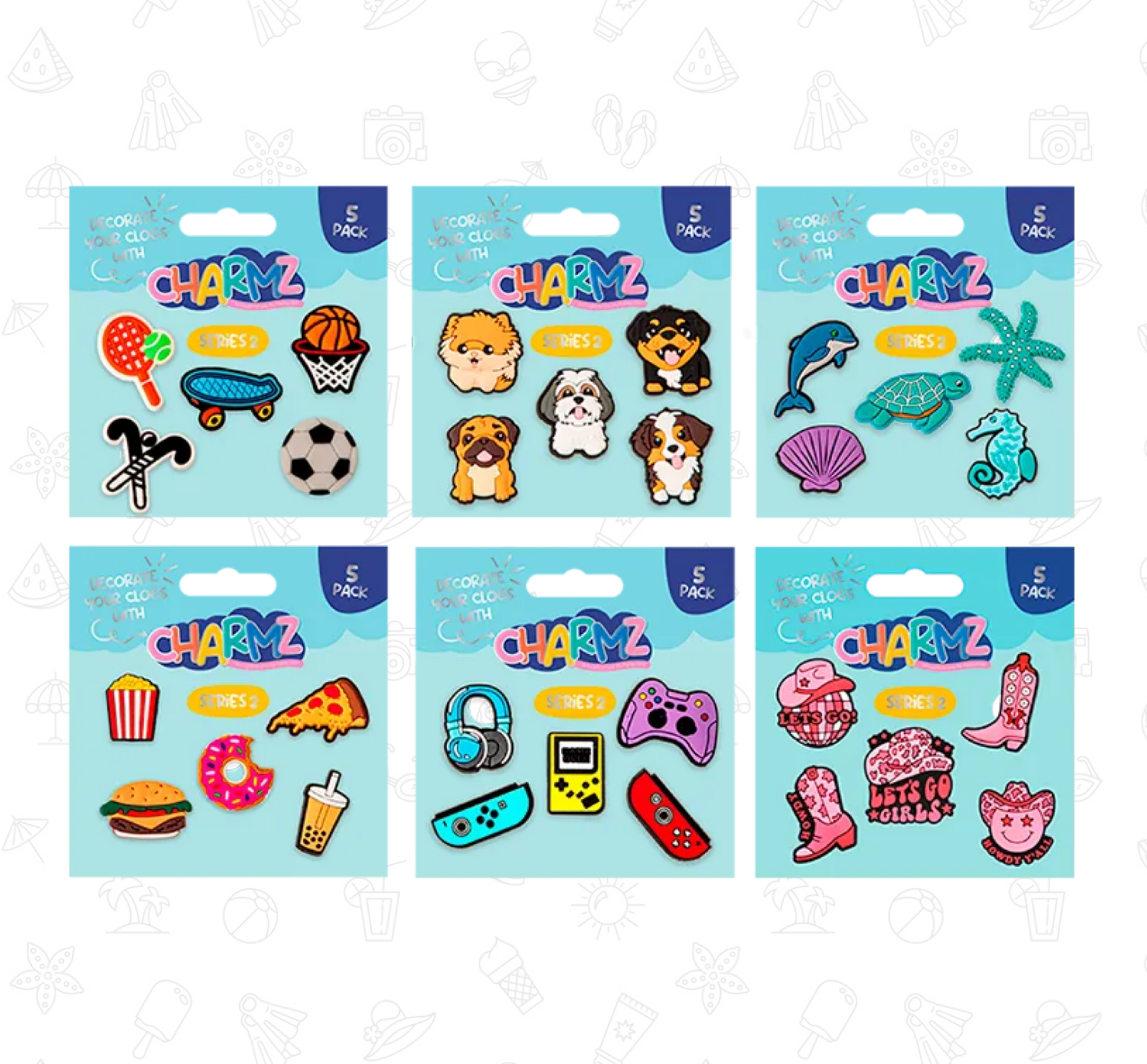 Clog Charmz 5pk - Series 2