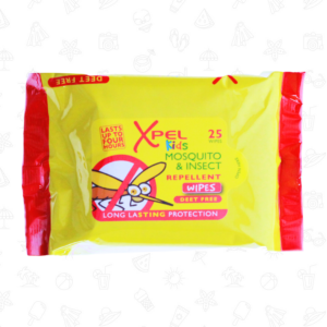 Xpel Kids Mosquito & Insect Repellent Wipes (25 Pack)