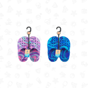 Kids Marble Print Clogs