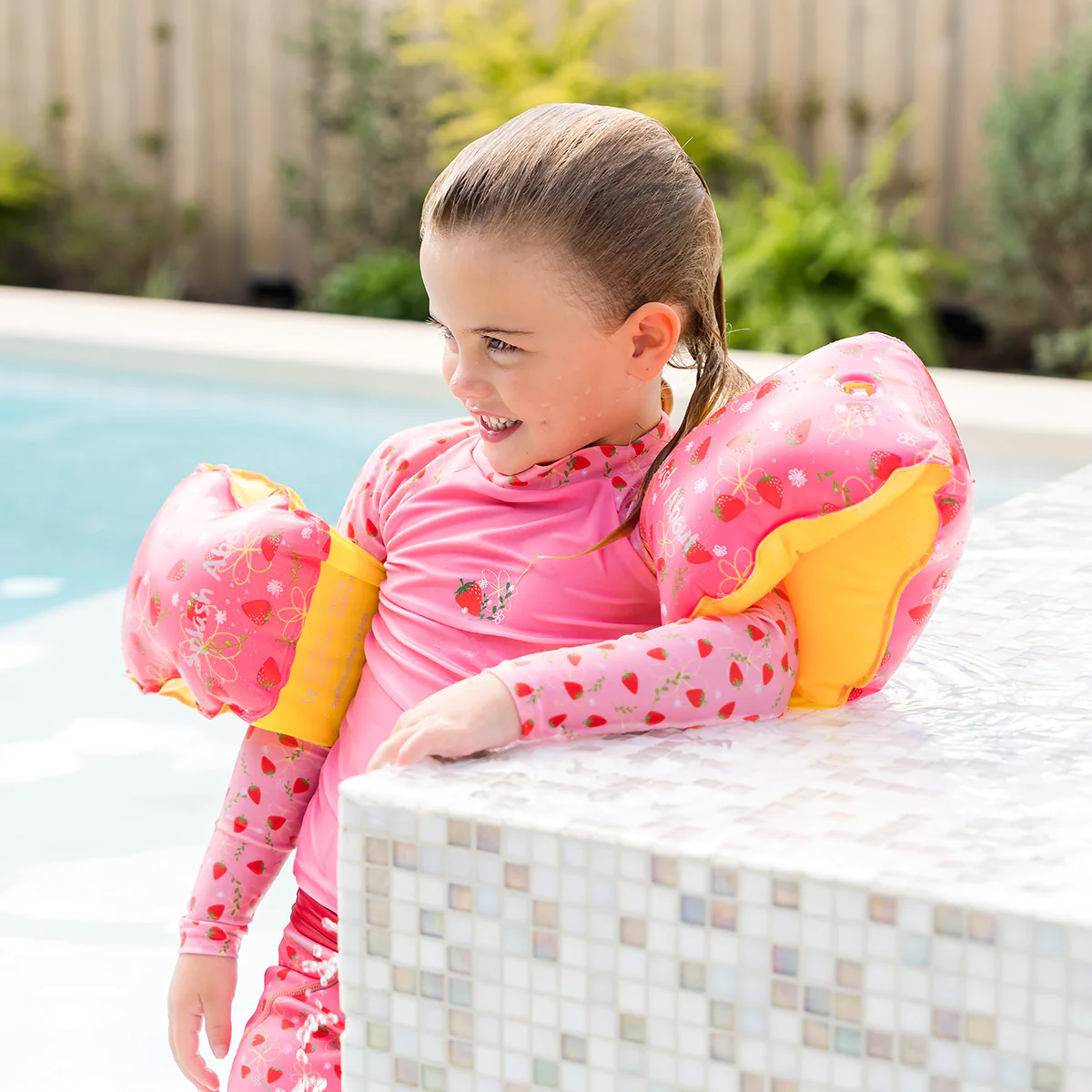 Strawberry Field Armbands 2-6 Years - Image 3