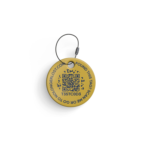 Epoxy tag YELLOW QR Shopify 8