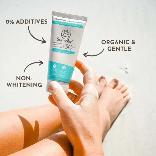 Suntribe Organic Mineral Sunscreen Spf