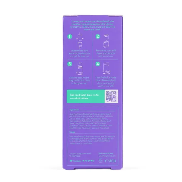 Wild Purple Case and Coconut & Vanilla Deo Starter Pack