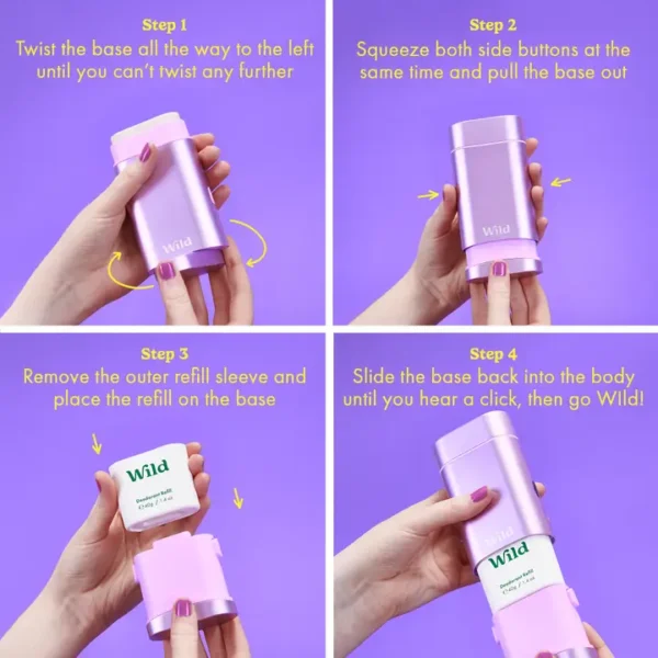 Wild Purple Case and Coconut & Vanilla Deo Starter Pack