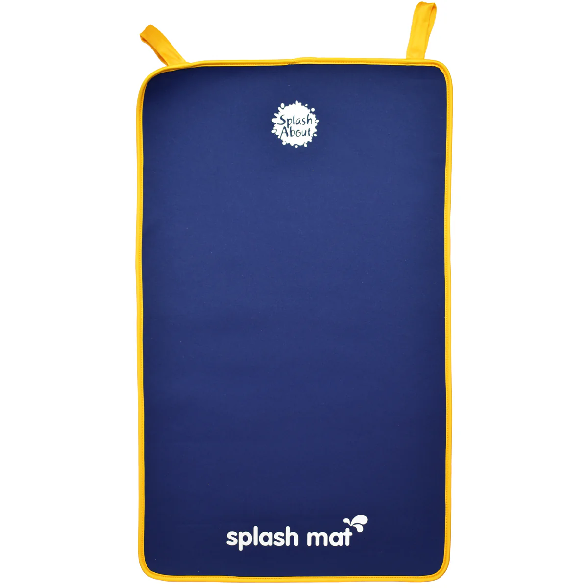 Splash About Baby Neoprene Changing Mat - Navy and Yellow - Image 2