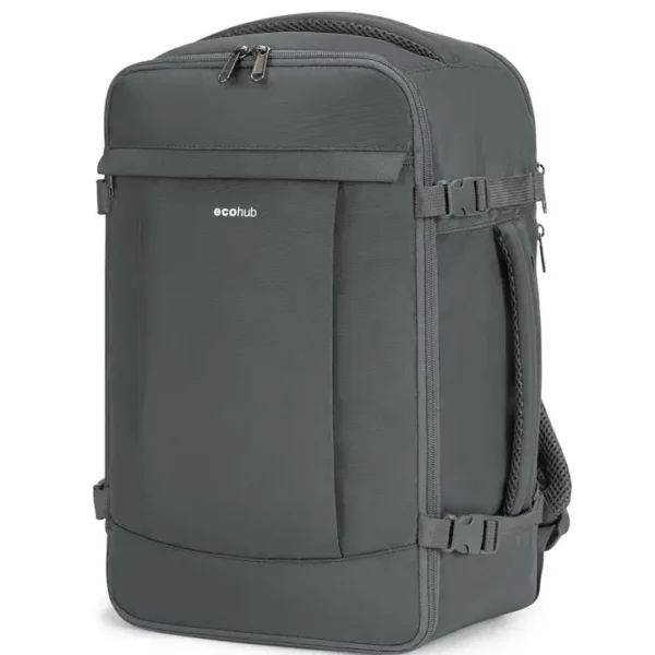 Carry On Travel Backpack - Gray