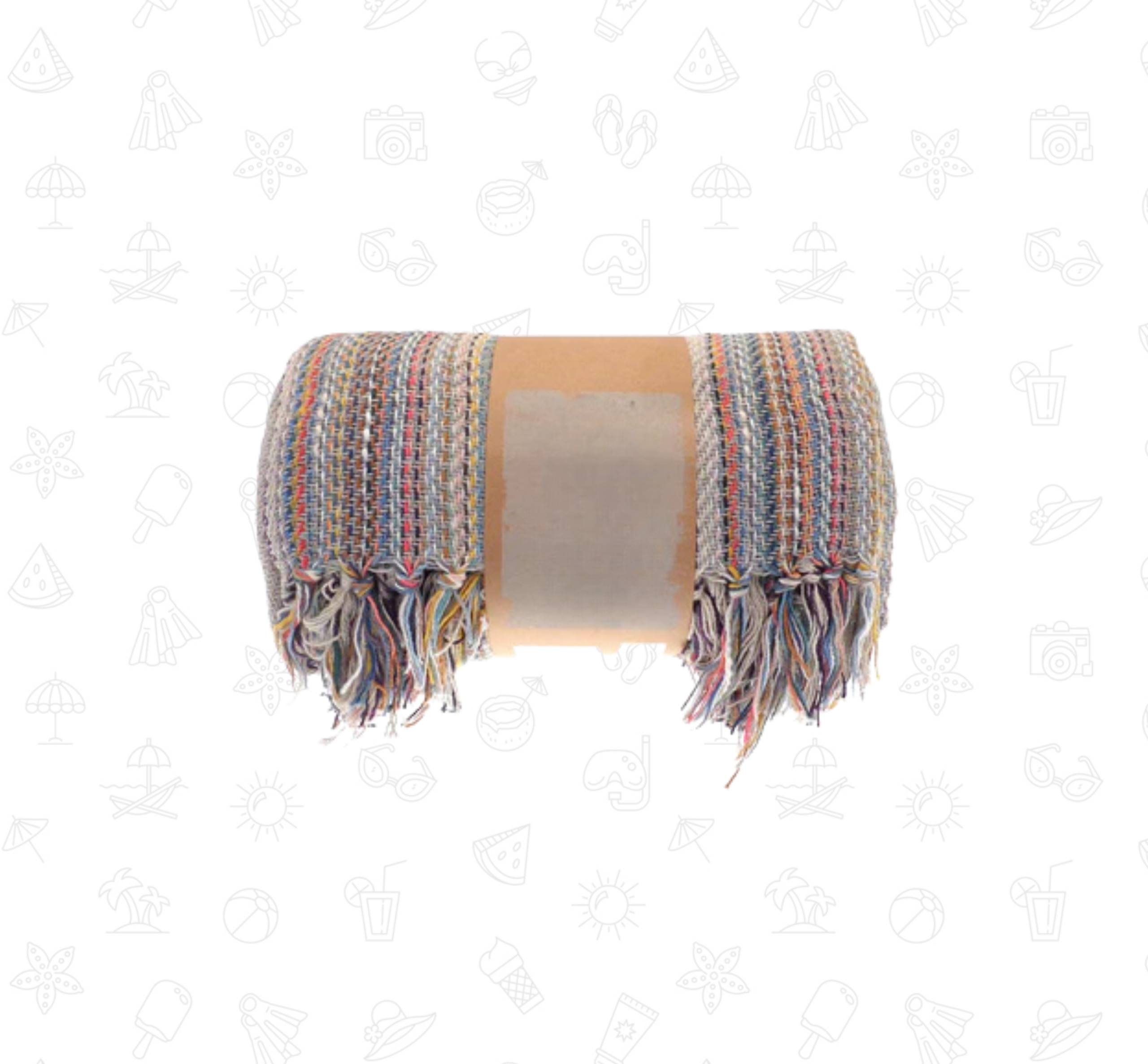 Cotton recycled Picnic Blanket 125x150cm