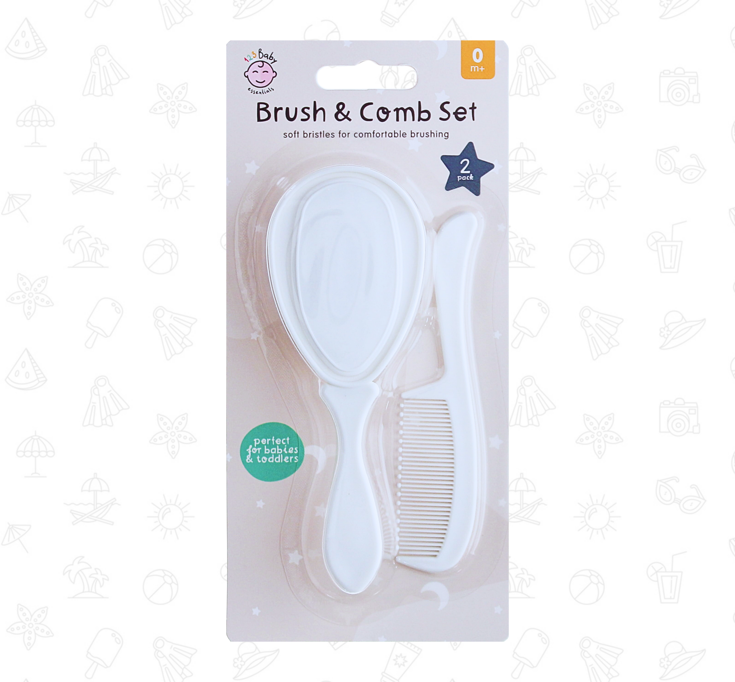 123 Baby Brush and Comb Set - Image 3
