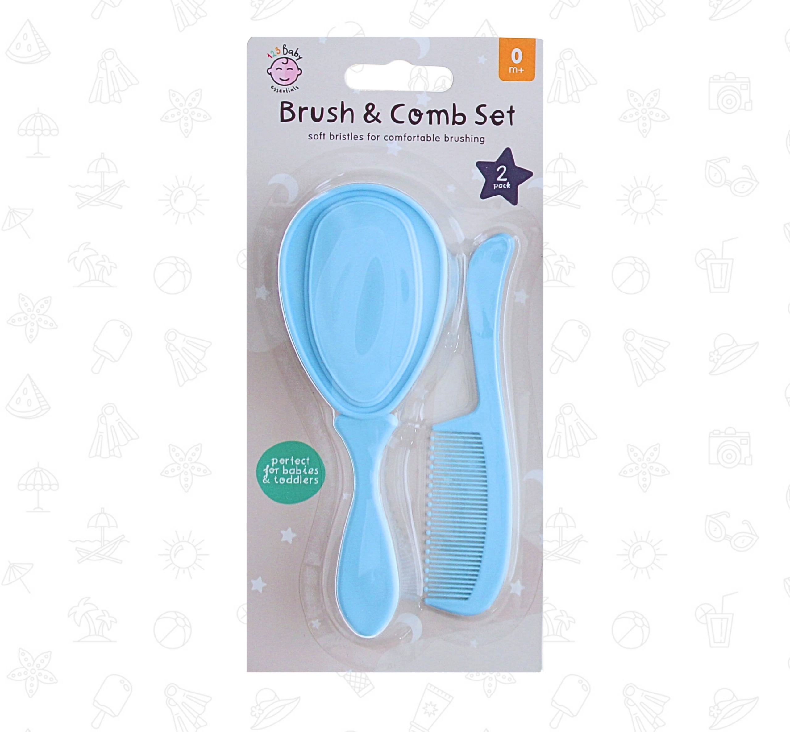 123 Baby Brush and Comb Set - Image 2