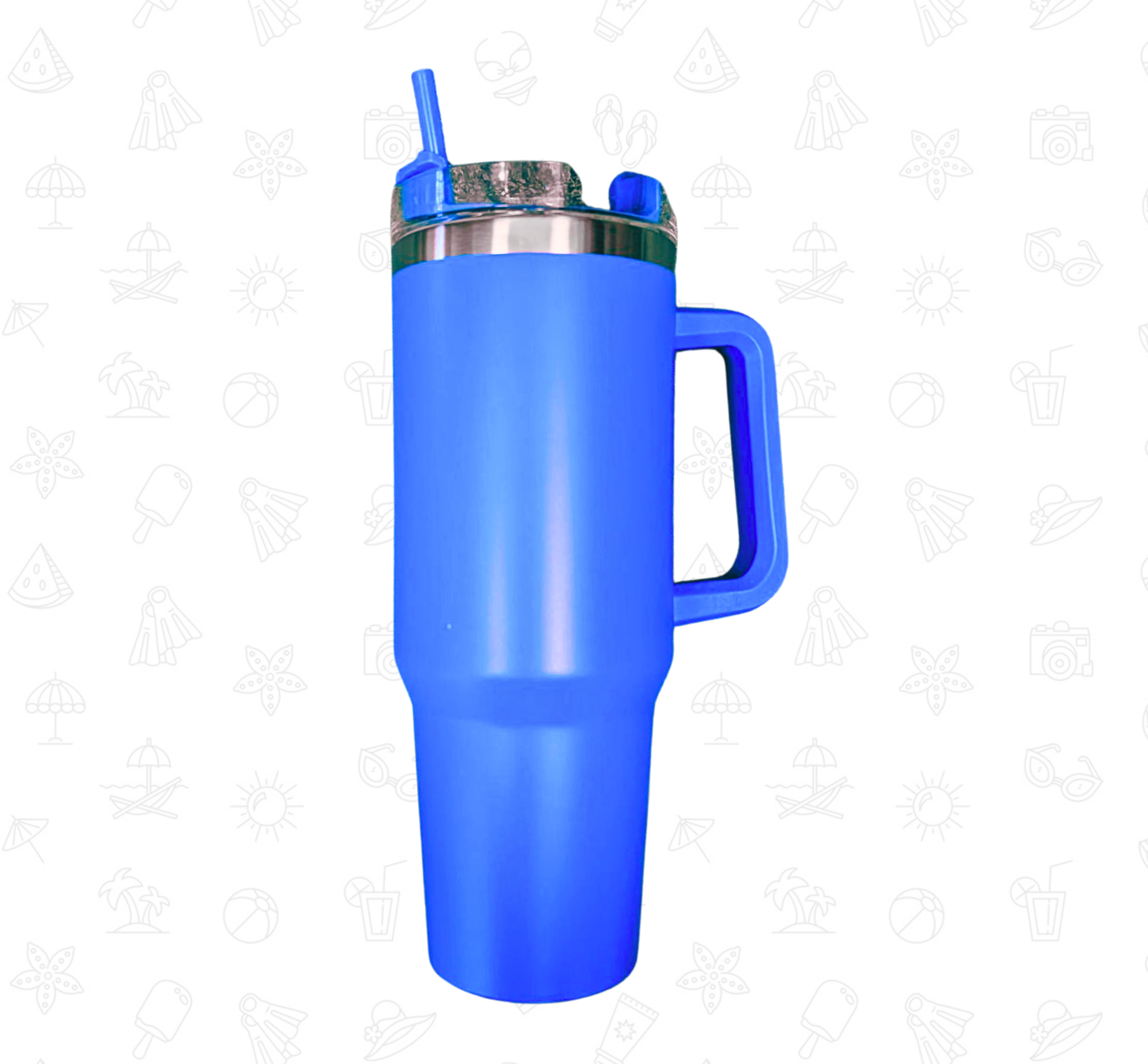Bright 40oz Tumbler with Handle - Image 3