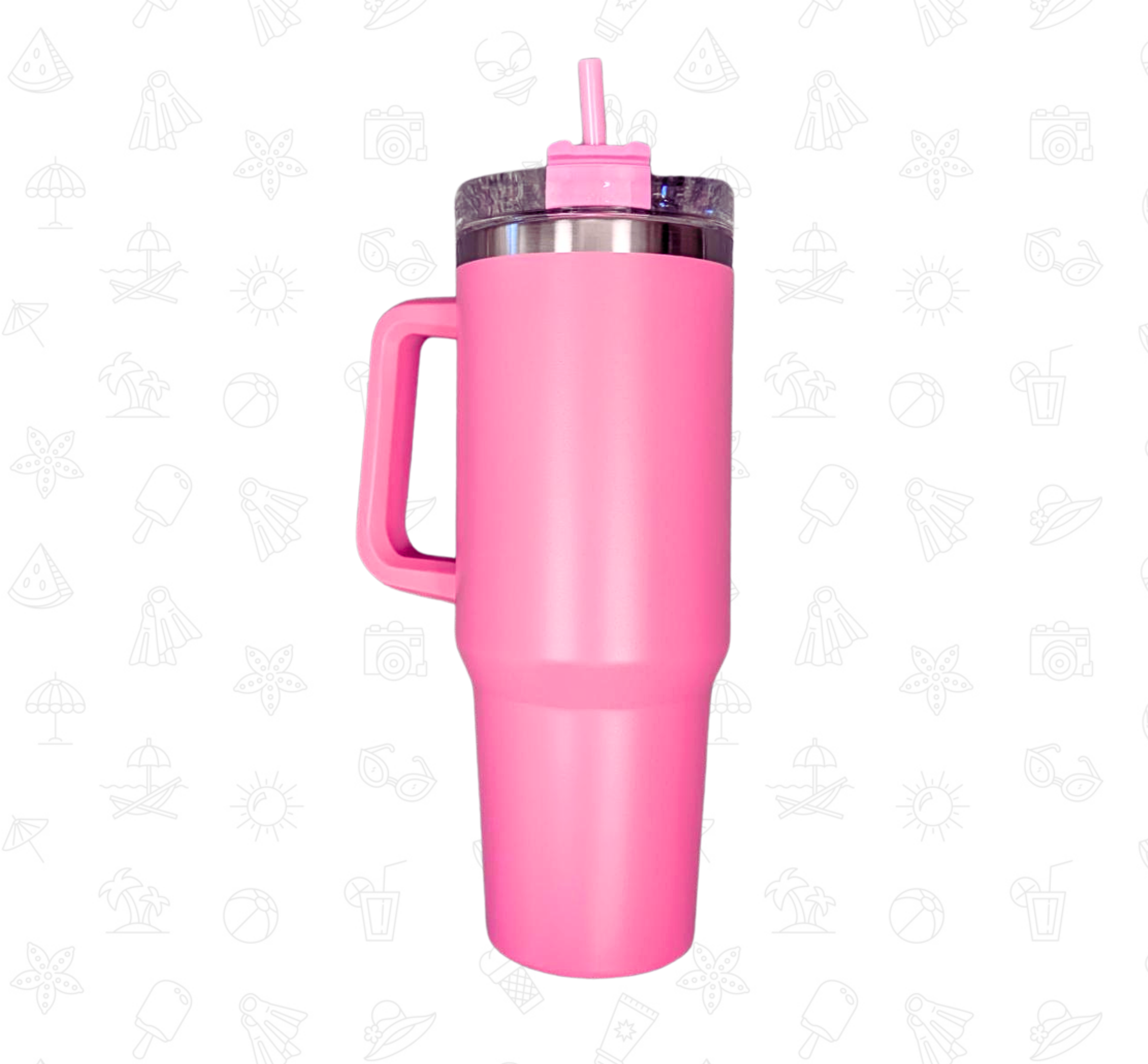 Bright 40oz Tumbler with Handle - Image 6