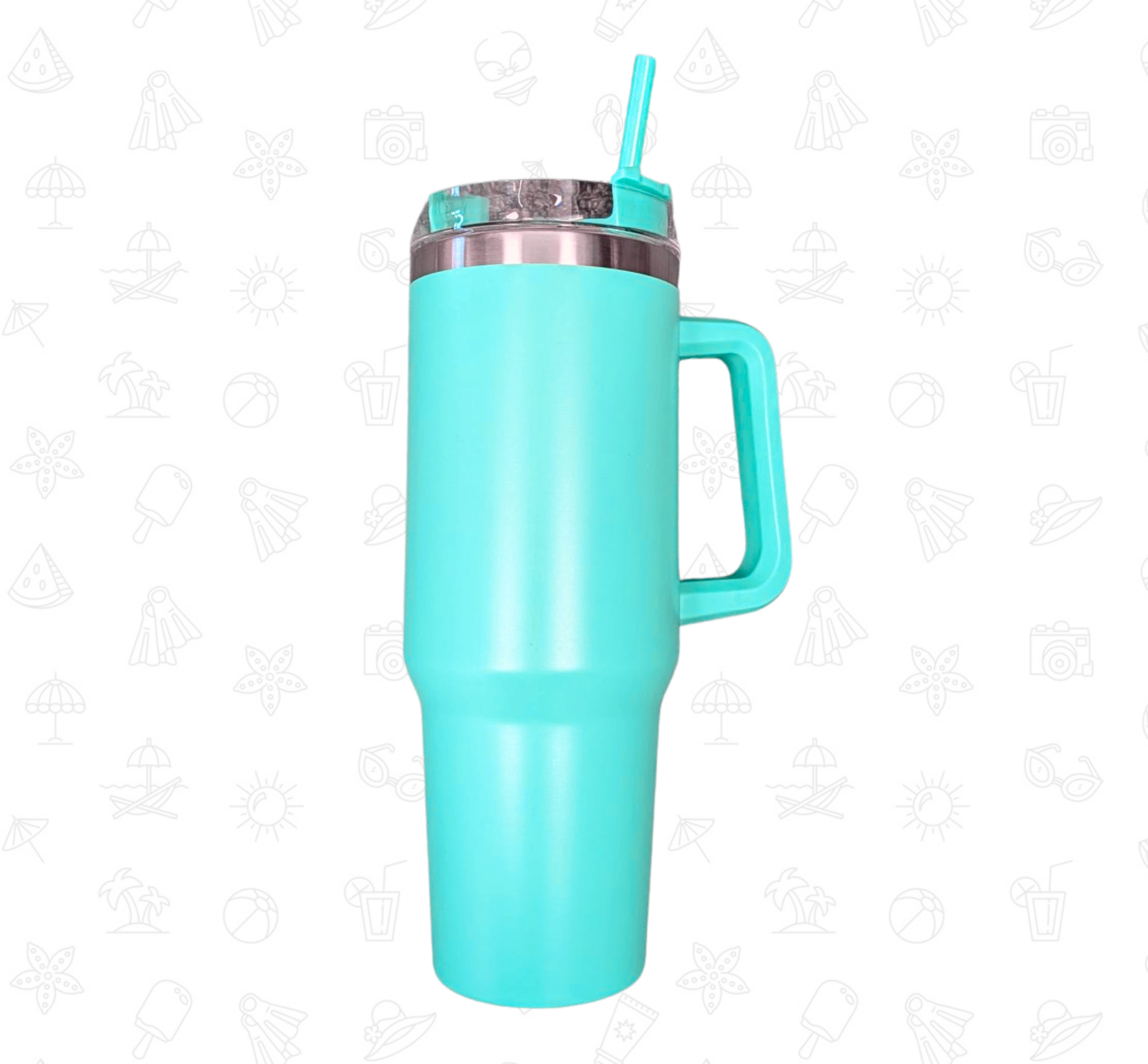Bright 40oz Tumbler with Handle - Image 4