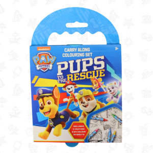 Paw Patrol Carry Along Colouring Set