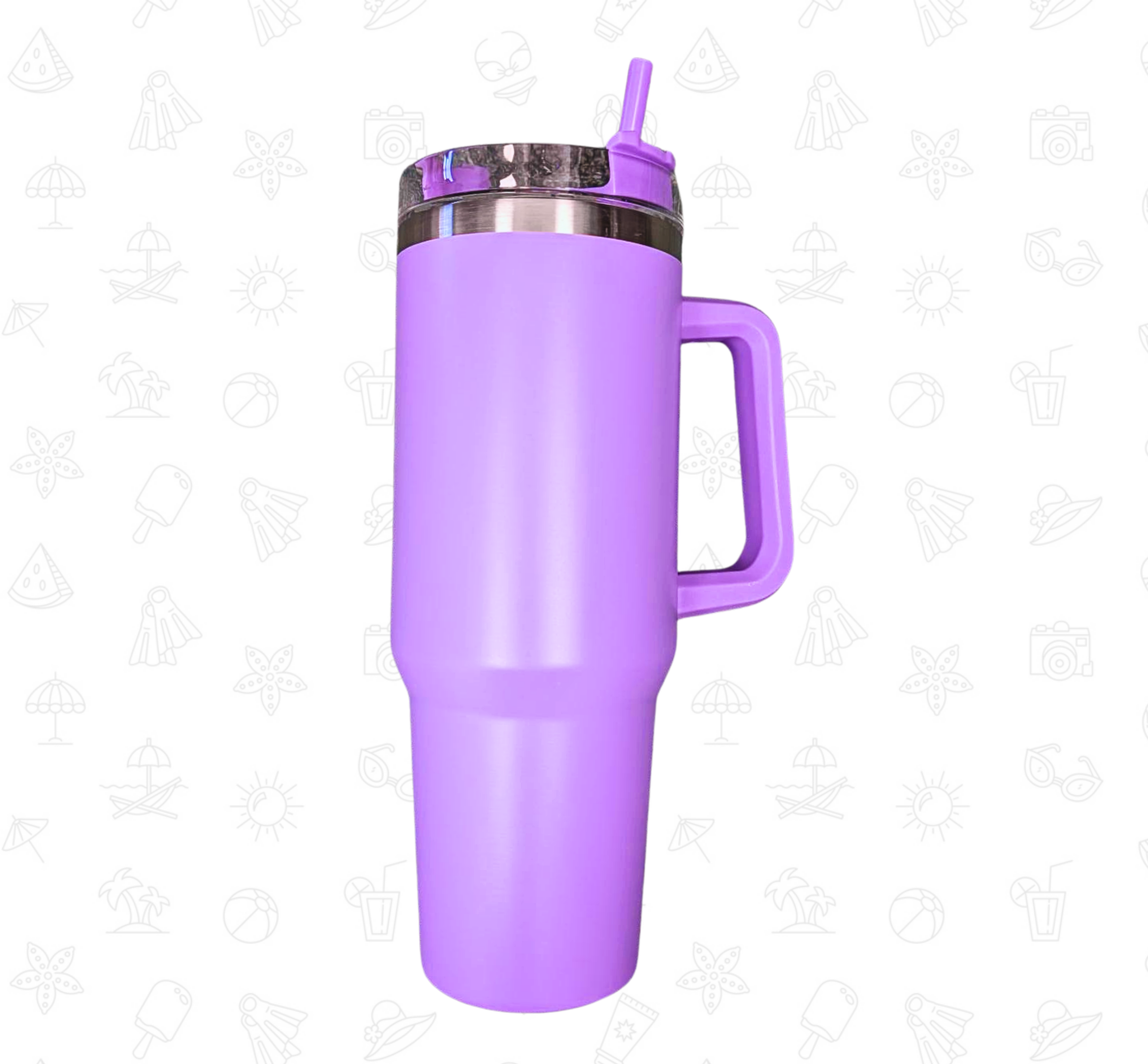 Bright 40oz Tumbler with Handle - Image 5