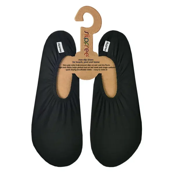 Slipfree Adult Black Swim Shoe