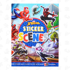 Marvel Spiderman Sticker Scenes book (50 Stickers)
