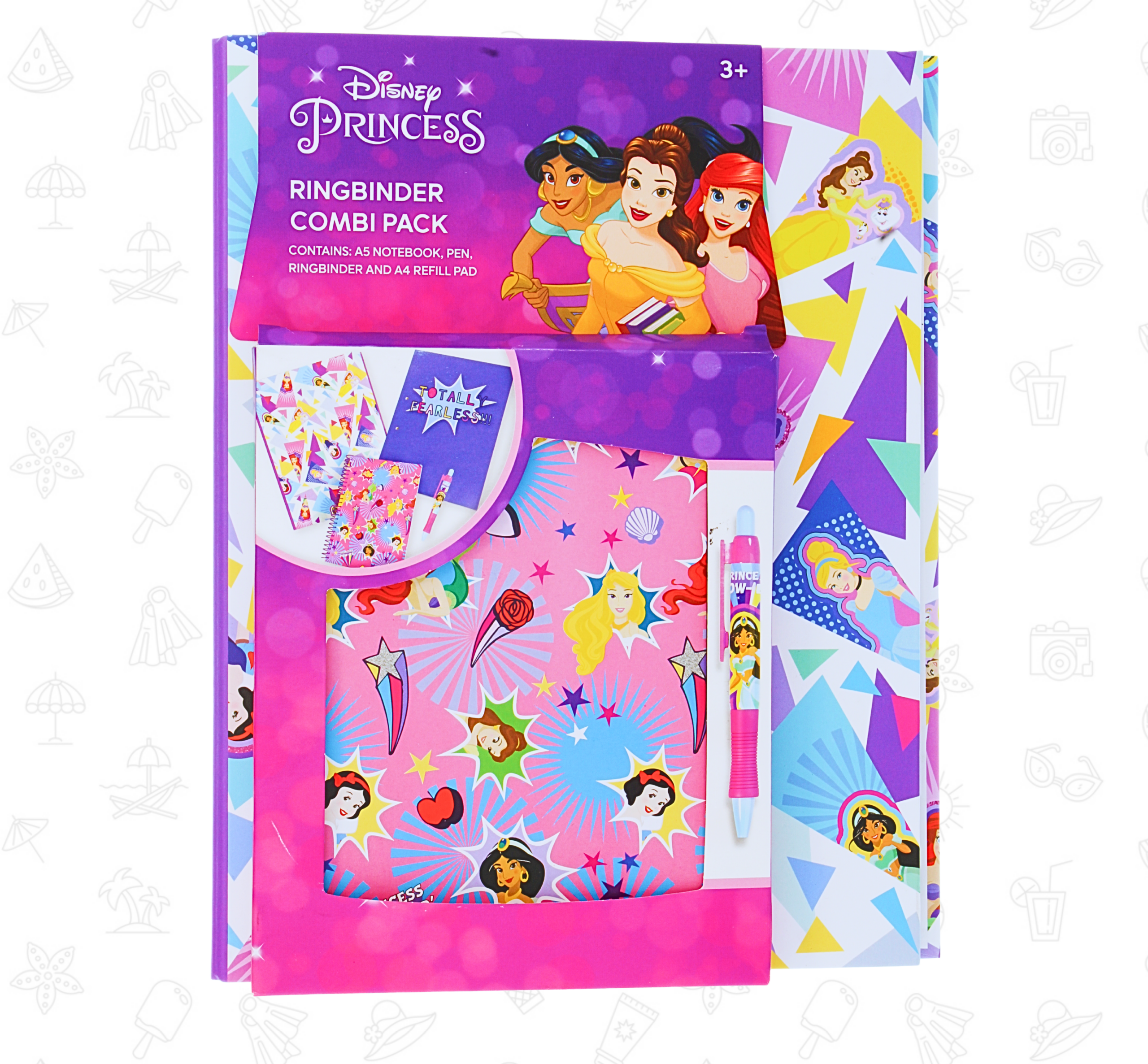 Disney Princess Ringbinder Combi Set