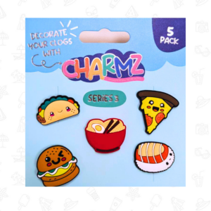 Clog Charmz 5-pack - Series 3 - Food