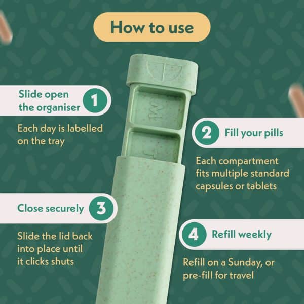 Pillar - 7-Day Pill Organiser - Image 8