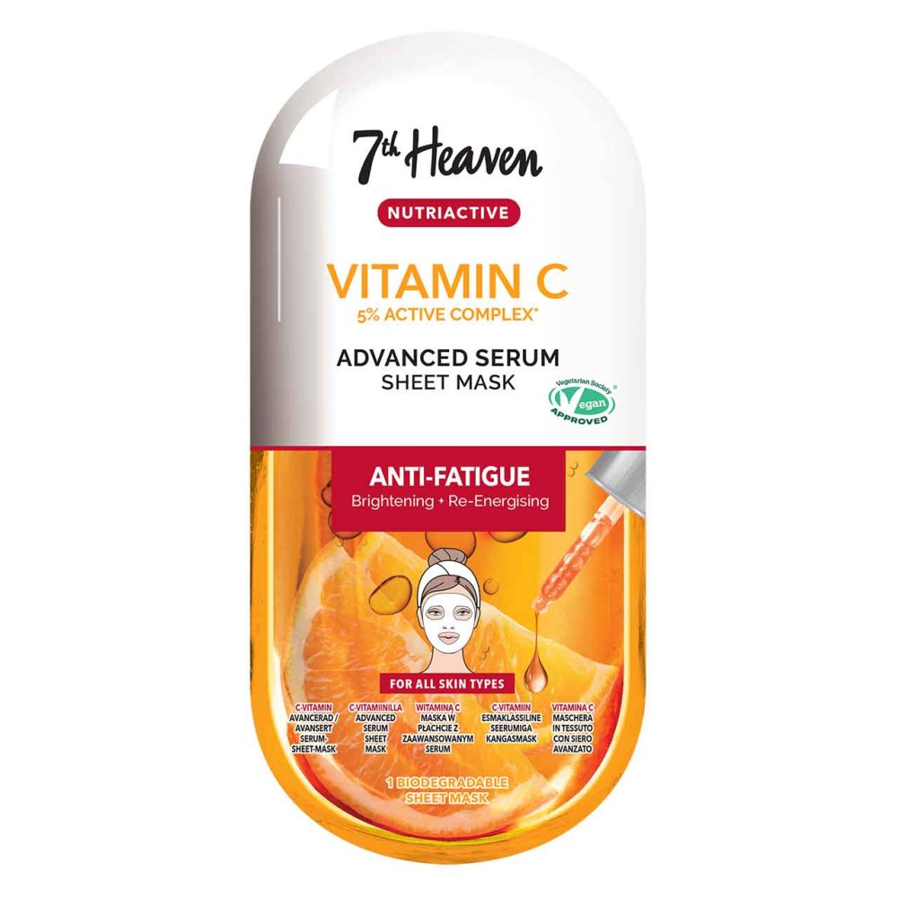 7th Heaven Nutriative Vitamin C Brightning Sheet Mask