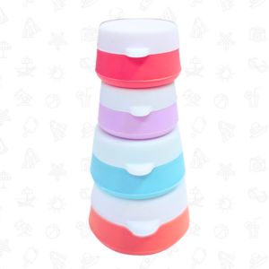 Silicone Travel Jars 4pk