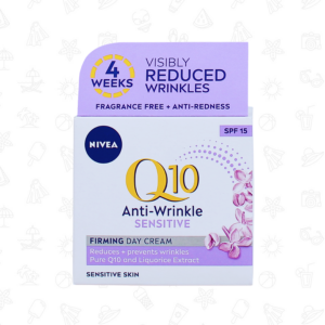 NIVEA Q10 Anti-Wrinkle Power Revitalising Day Cream 50ml - SPF15