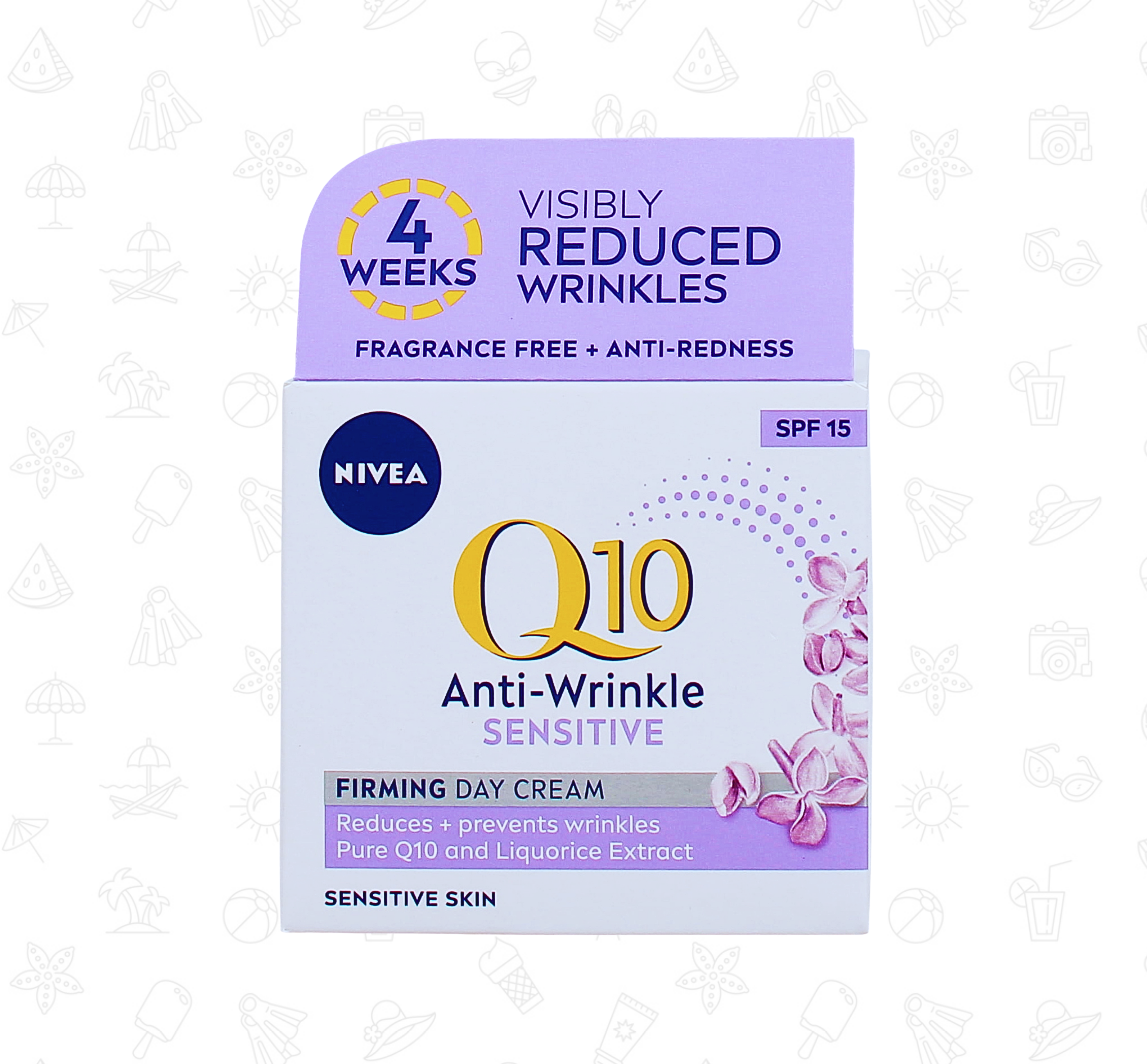 NIVEA Q10 Anti-Wrinkle Power Revitalising Day Cream 50ml - SPF15