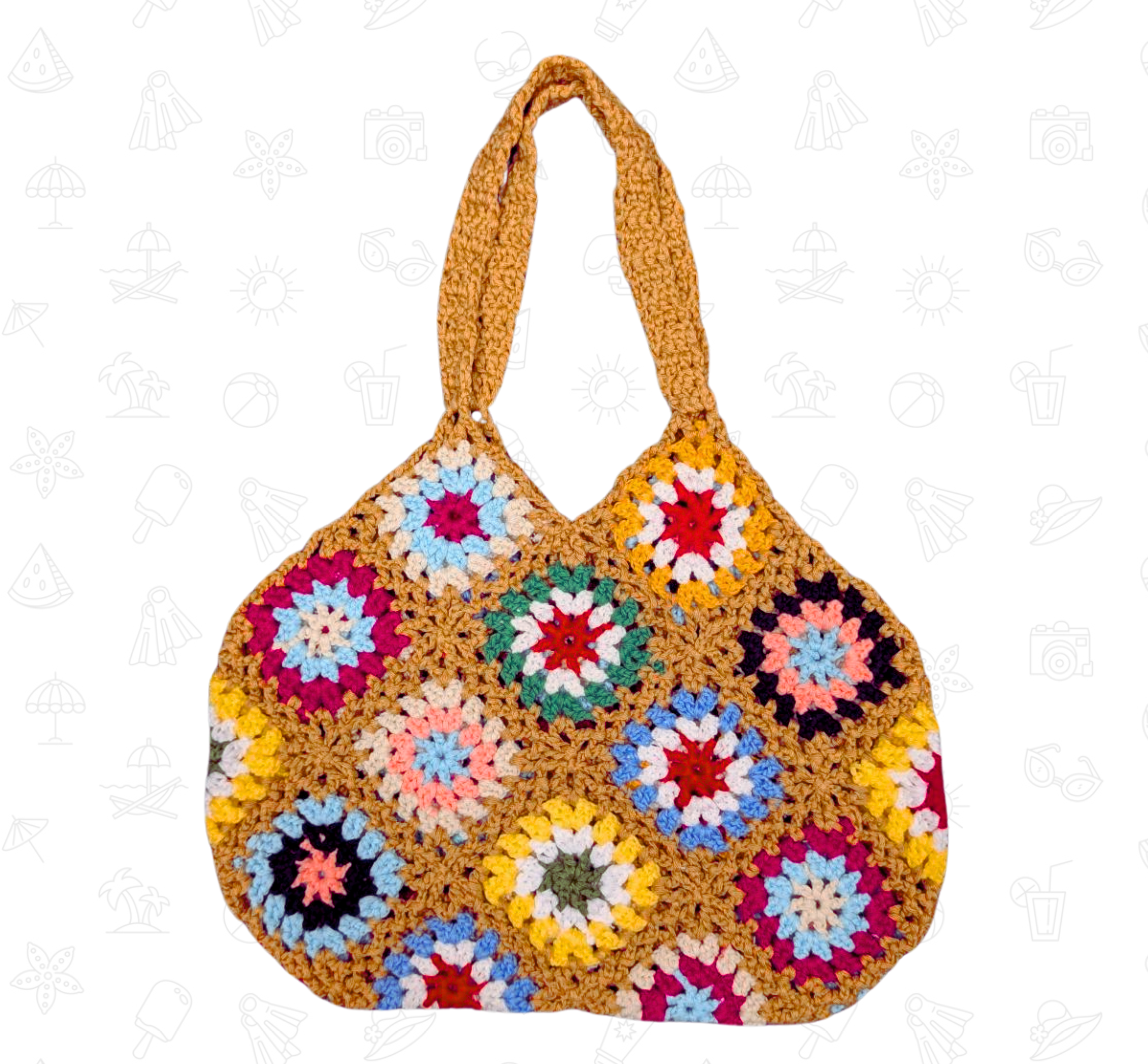Handmade Crochet Cotton Bag