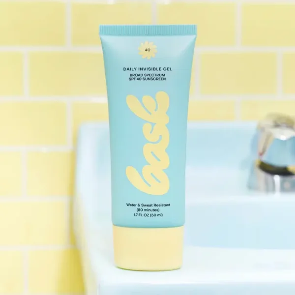 Bask Spf Daily Invisible Gel Face Sunscreen