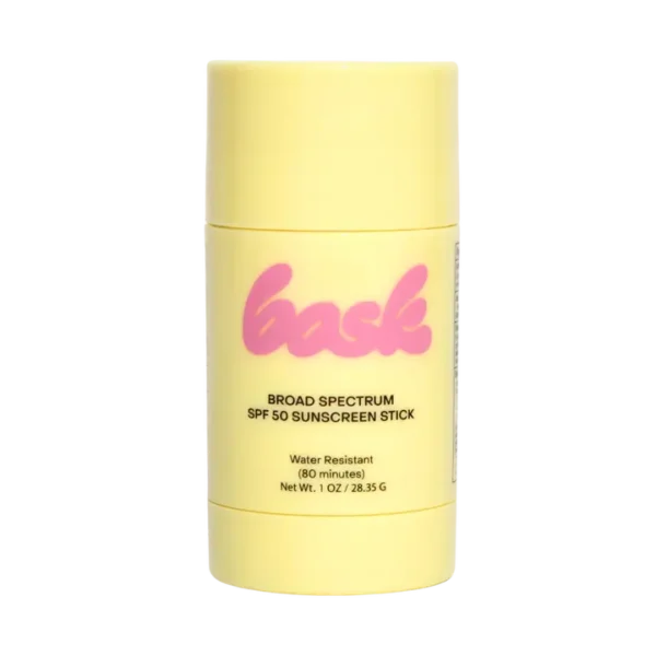 Bask SPF 50 Fragrance Free Sunscreen Stick - Face & Lip Balm