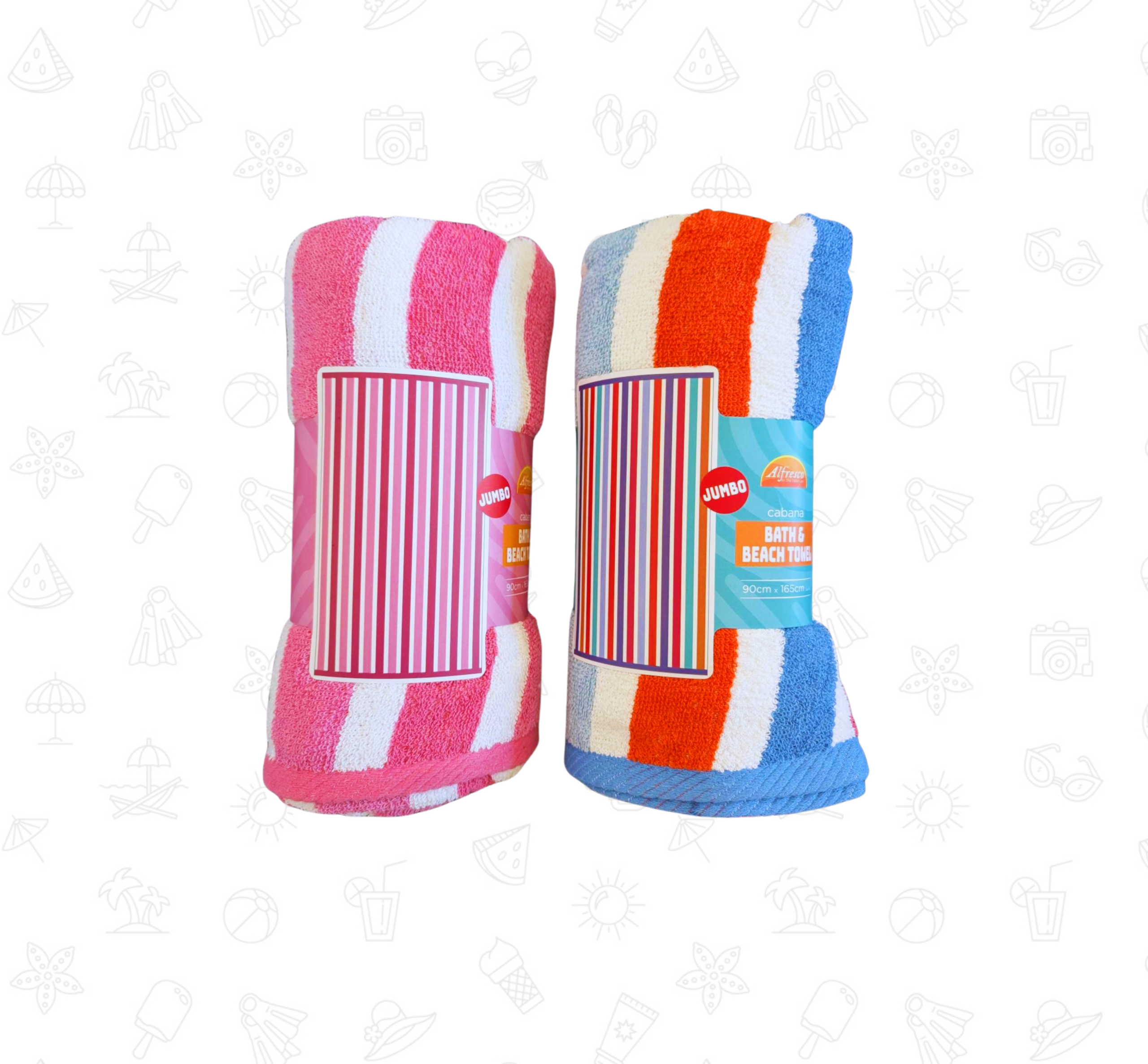 Jumbo Cabana Beach Towel