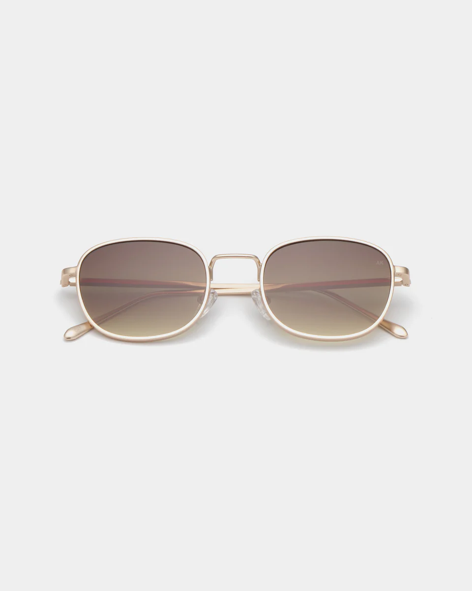 A.KJAERBEDE Hello Sunglasses - Matte Gold - Image 2