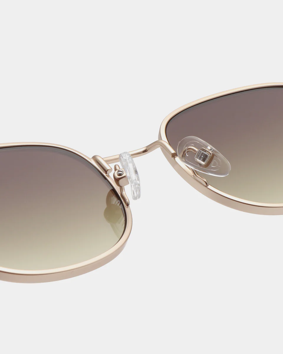 A.KJAERBEDE Hello Sunglasses - Matte Gold - Image 3