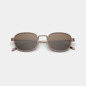 A.KJAERBEDE Hello Sunglasses - Matte Brown