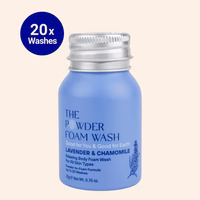 Relaxing Body Foam Wash For All Skin Types Lavender & Chamomile 20g