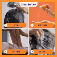 Strengthening Shampoo For Normal & Sensitive Scalps Grapefruit & Probiotics 20g - Image 3