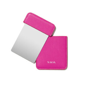 NAOA Apple Leather SlimFrame Mirror - Fuchsia