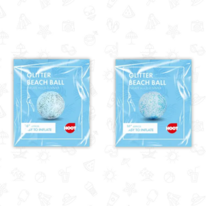 Inflatable Glitter Beach Ball