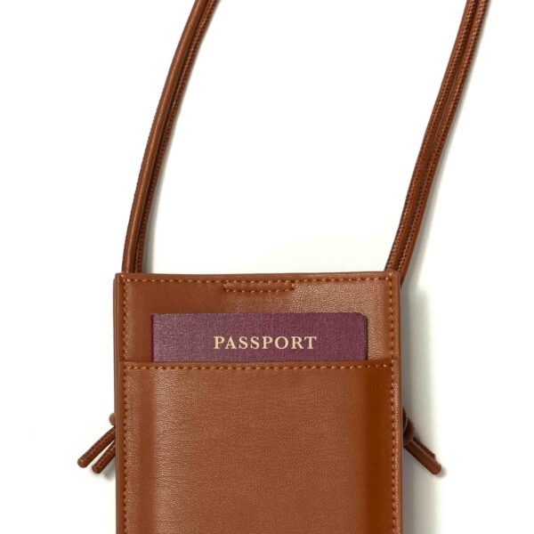 crossbody bag cognac