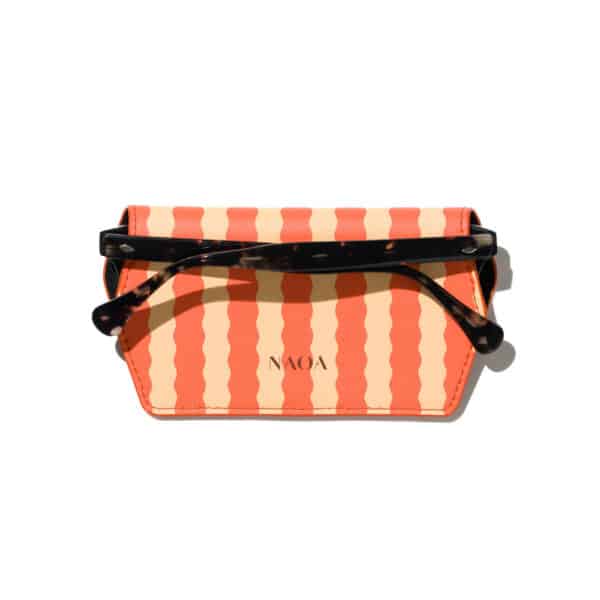 NAOA Apple-Leather Slim Glasses Case Sunglasses Case - Dunes